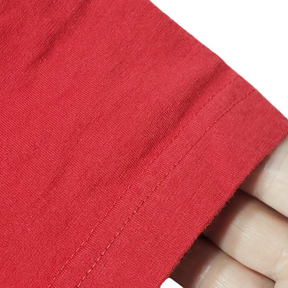 Red t-shirt, Hunt Club summer top - Picture 4 of 8